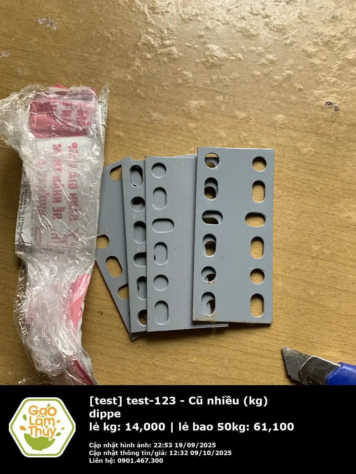 feature-main - test-123 - Cũ nhiều (kg)