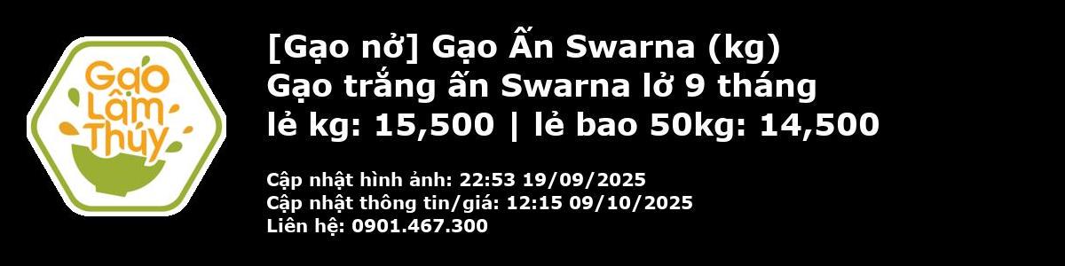 Gạo Ấn Swarna